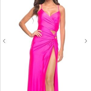 Brand new hot pink prom dress!